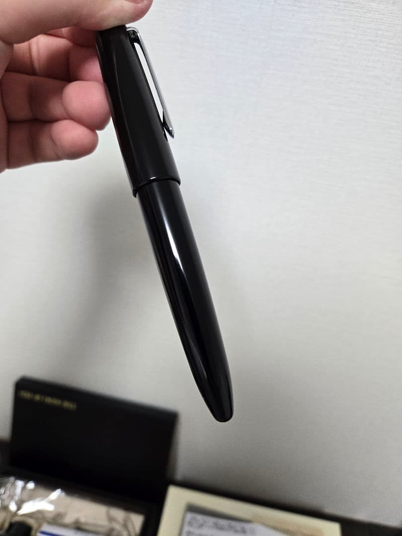 セーラー万年筆 キングプロフィットエボナイト M(中字) おまけインク付