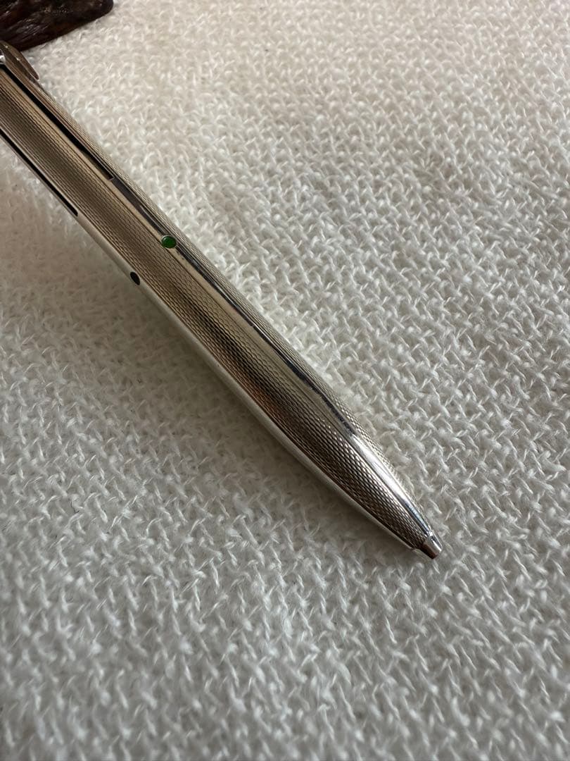 モンブラン四色のボールペン、スターリングシルバー、935銀