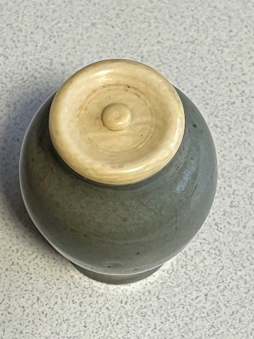 茶入　茶壺　良斎