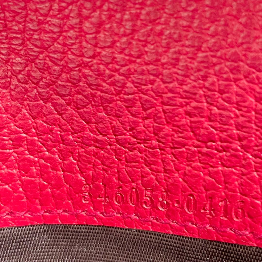 GUCCI グッチ　長財布　GG キャンバス　美品　2つ折り財布　1221-④