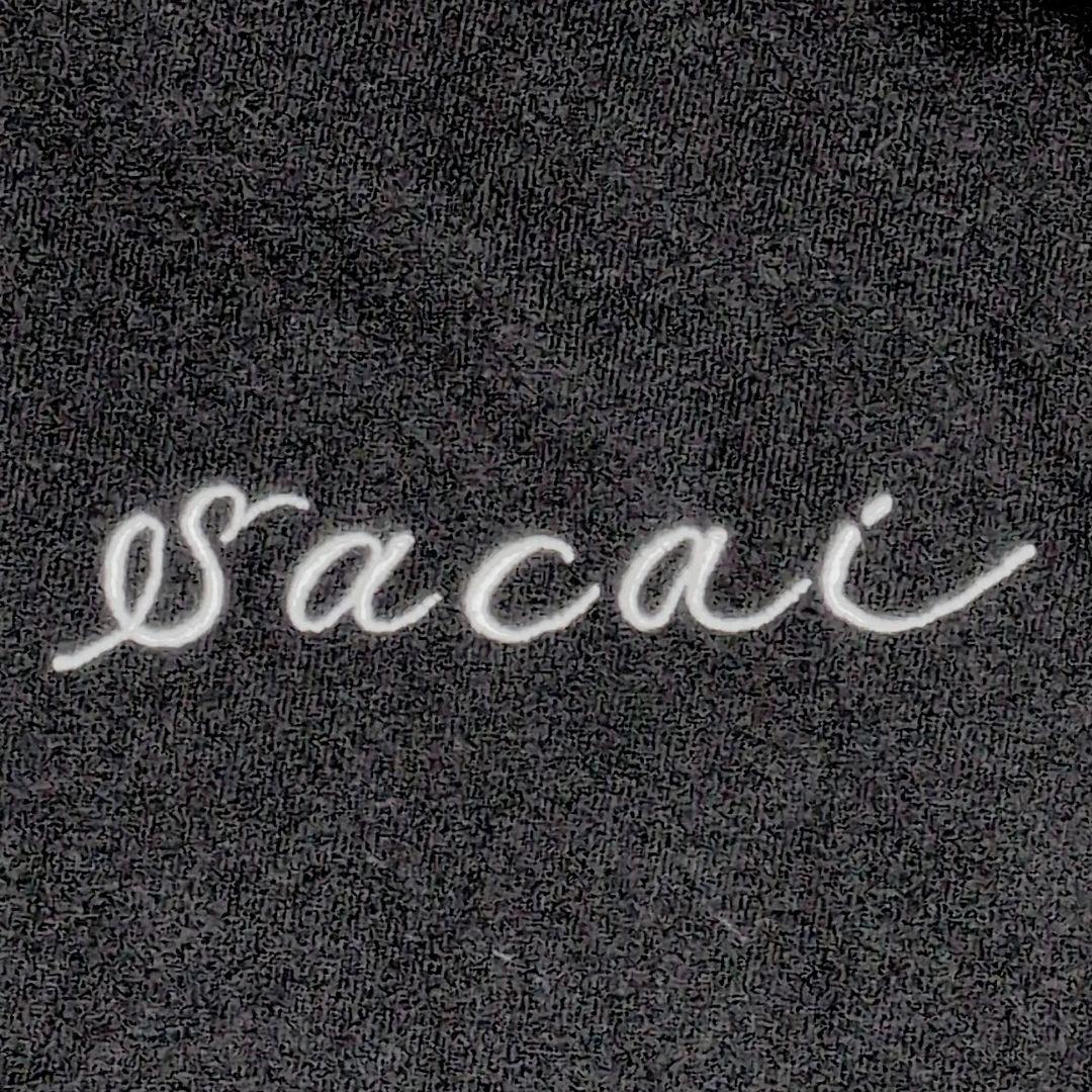 sacai × Dr. Woo コラボ Tシャツ バード ワシ 鷲 サイズ1