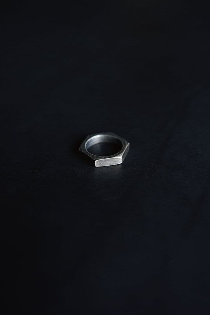 PRY│PGND.│008-HEX-PINKY-RING│シュウト│9号