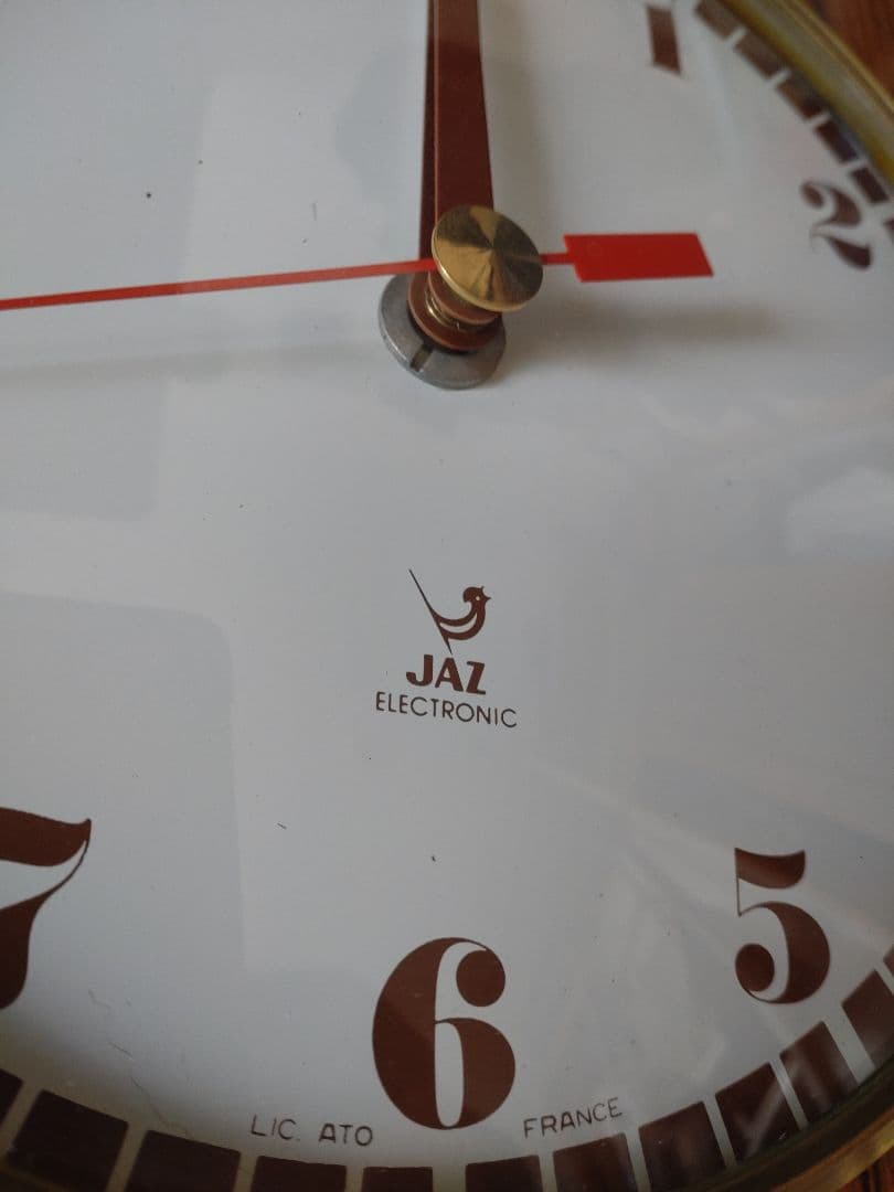 フランス JAZ ジャズ 時計 壁掛け ウォール クロック