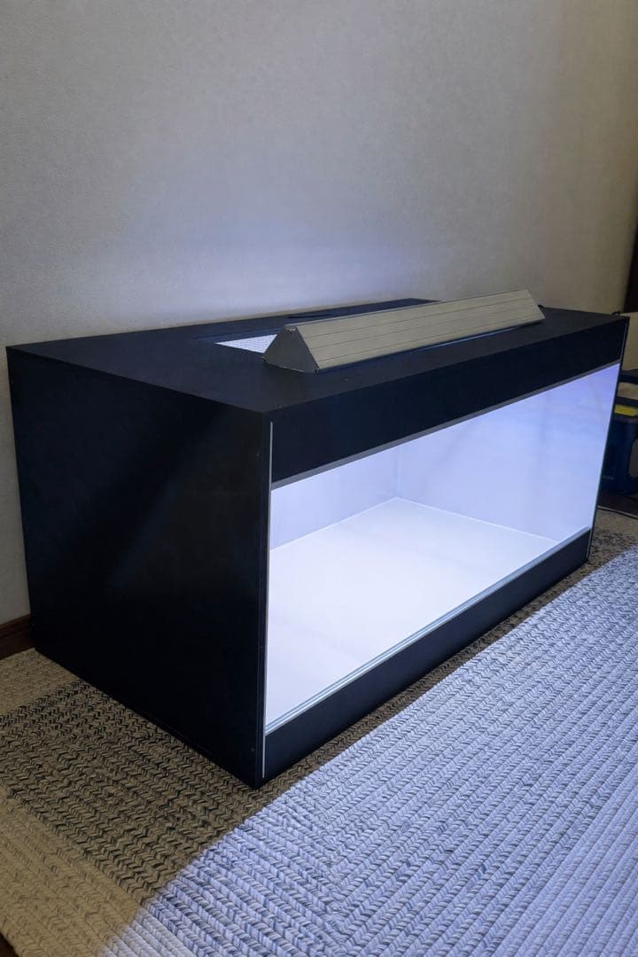 防水飼育ケージ　90×45×45 サイズオーダー可　爬虫類　小動物　アルミ複合板