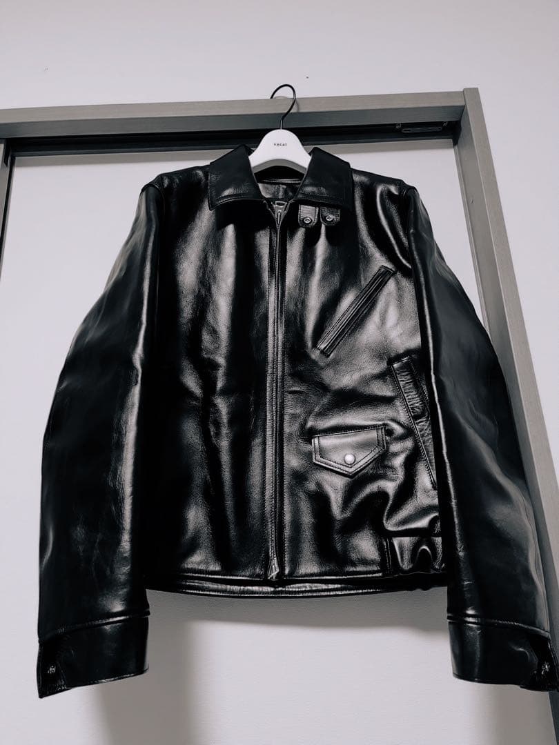 sacai 25ss レザージャケット 2
