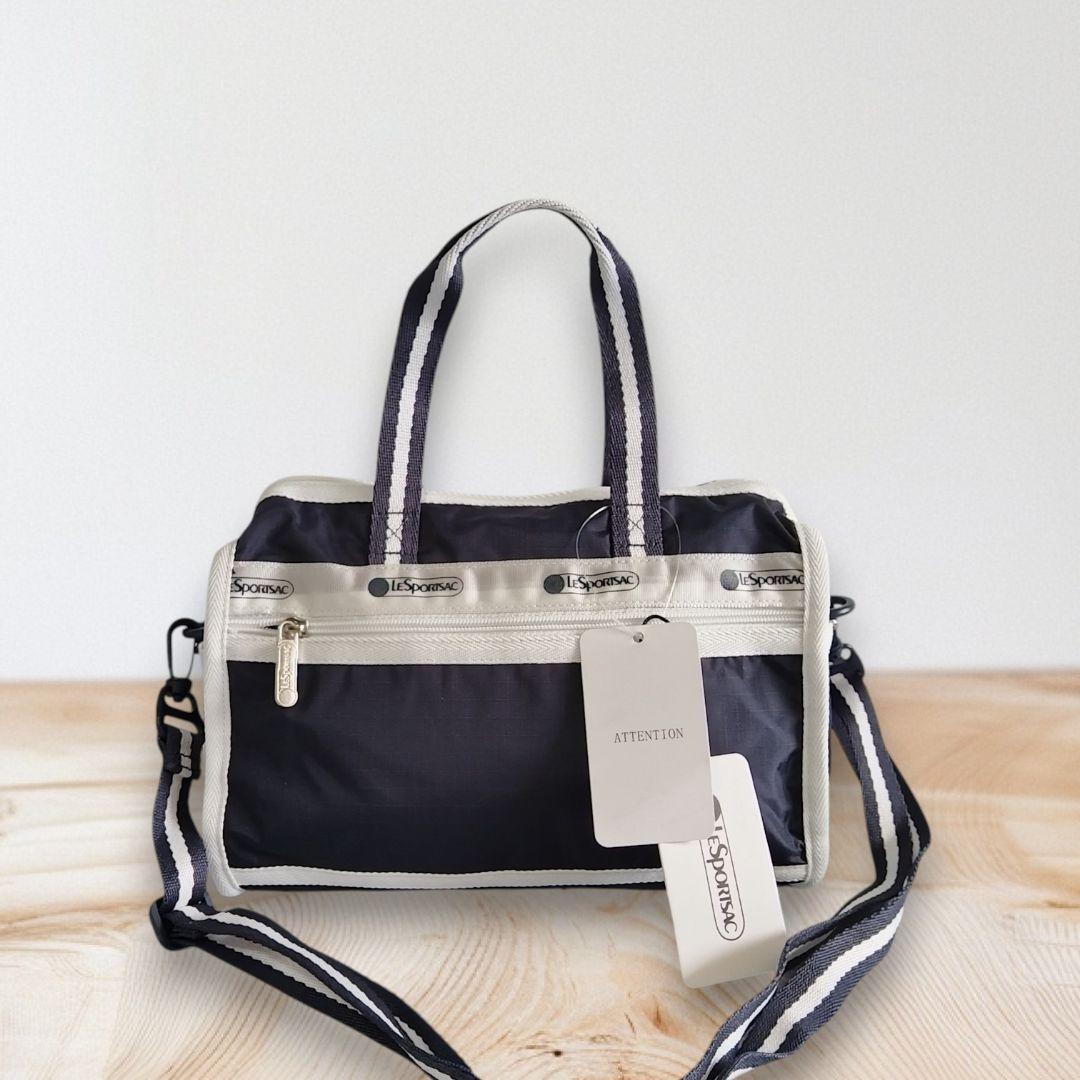 レスポートサック ネイビー トートバッグ ショルダーバッグ 2WAY