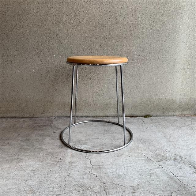 hikari/光製作所｜スツール｜ウッドシート｜スチールベース｜ヴィンテージ｜②