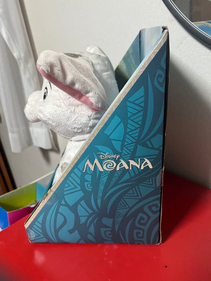 Disney ディズニー モアナと伝説の海 プアとヘイヘイ 話すぬいぐるみセット