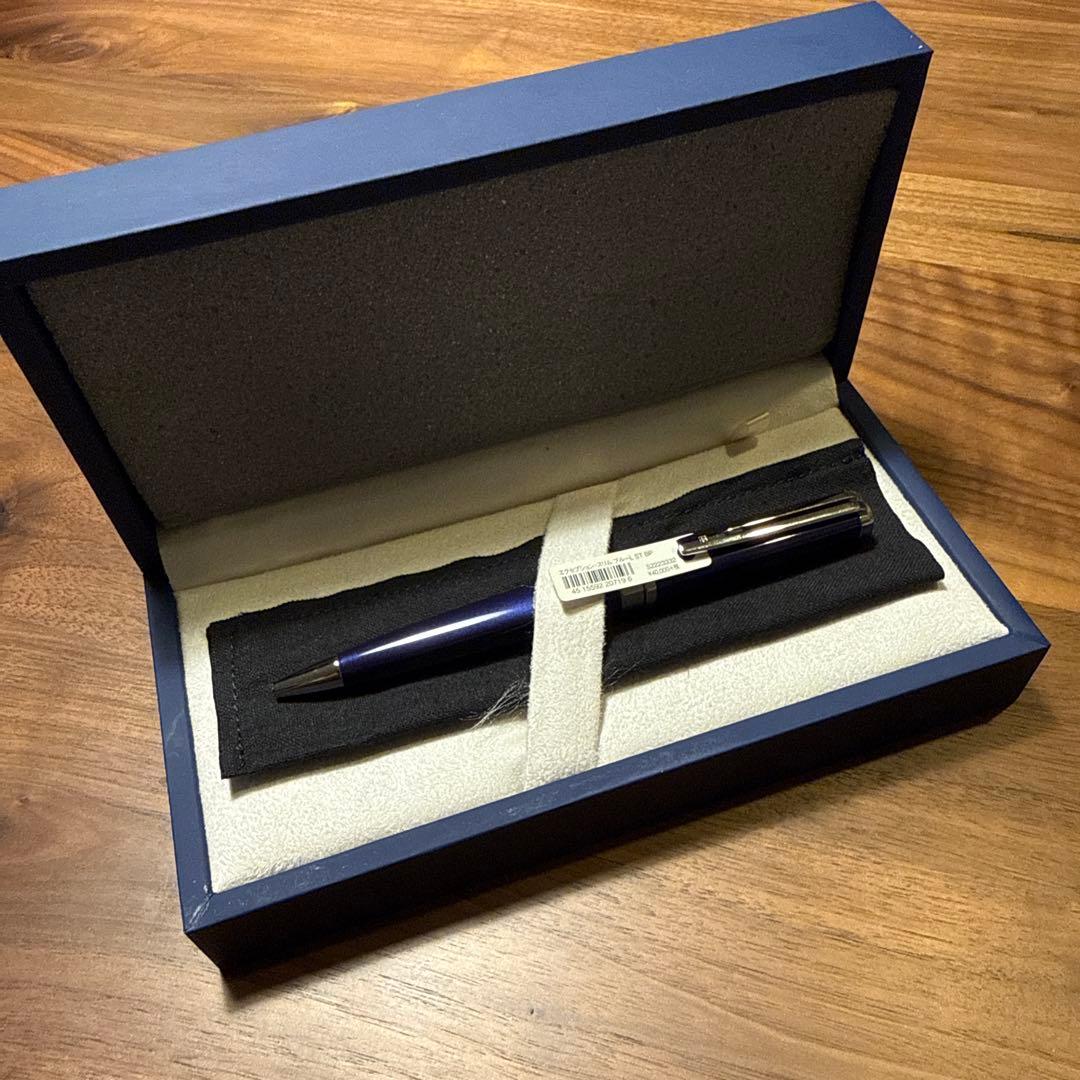 ウォーターマン 高級ボールペン エクセプション スリム ブルーラッカーST