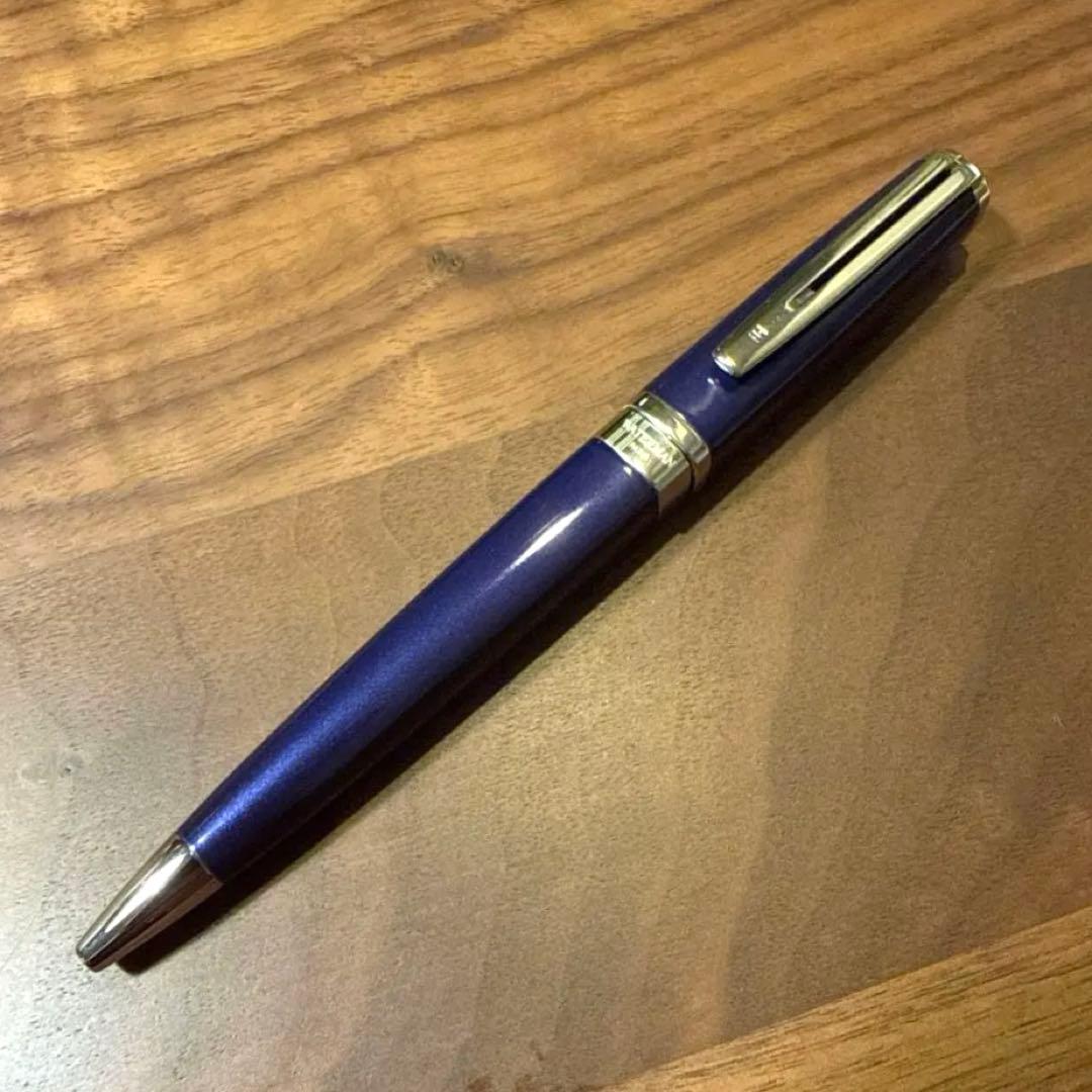ウォーターマン 高級ボールペン エクセプション スリム ブルーラッカーST