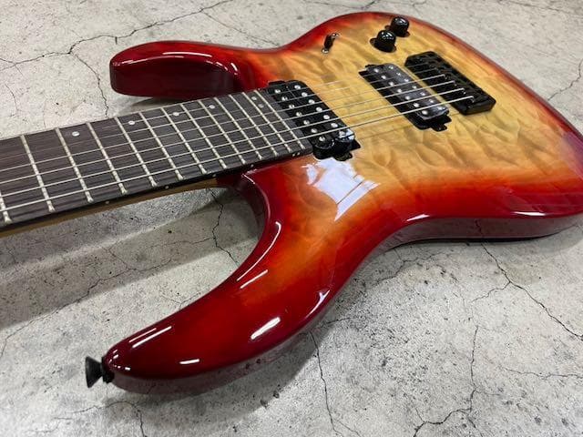 ギター Y1056 gfc GNR7-200 Gloss SCRT BST QM