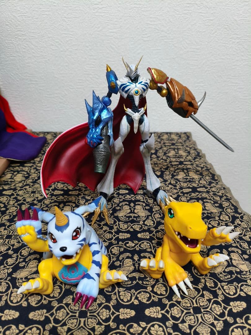 一番くじ デジモン 光と闇の衝突 A賞オメガモン魂豪示像 C賞アグモンガブモン