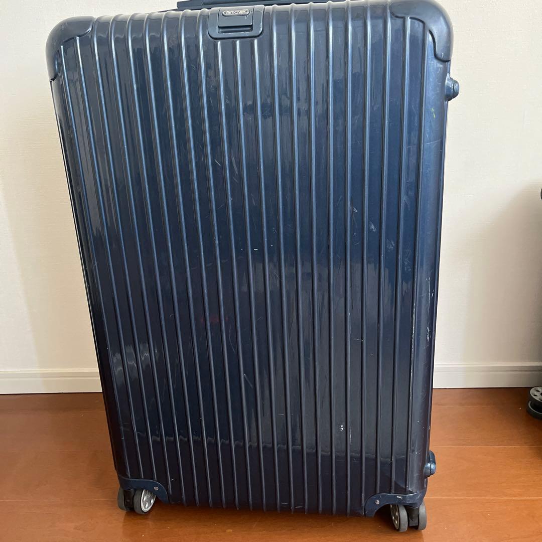 【値下げ中】RIMOWA リモワ サルサデラックス 97L 4輪 ネイビー