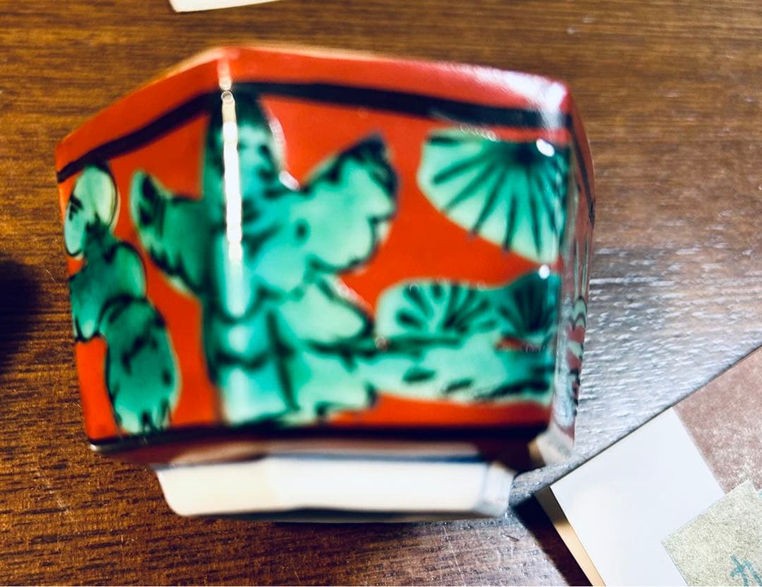 九谷焼　長右衛門四代目作　器5点セット