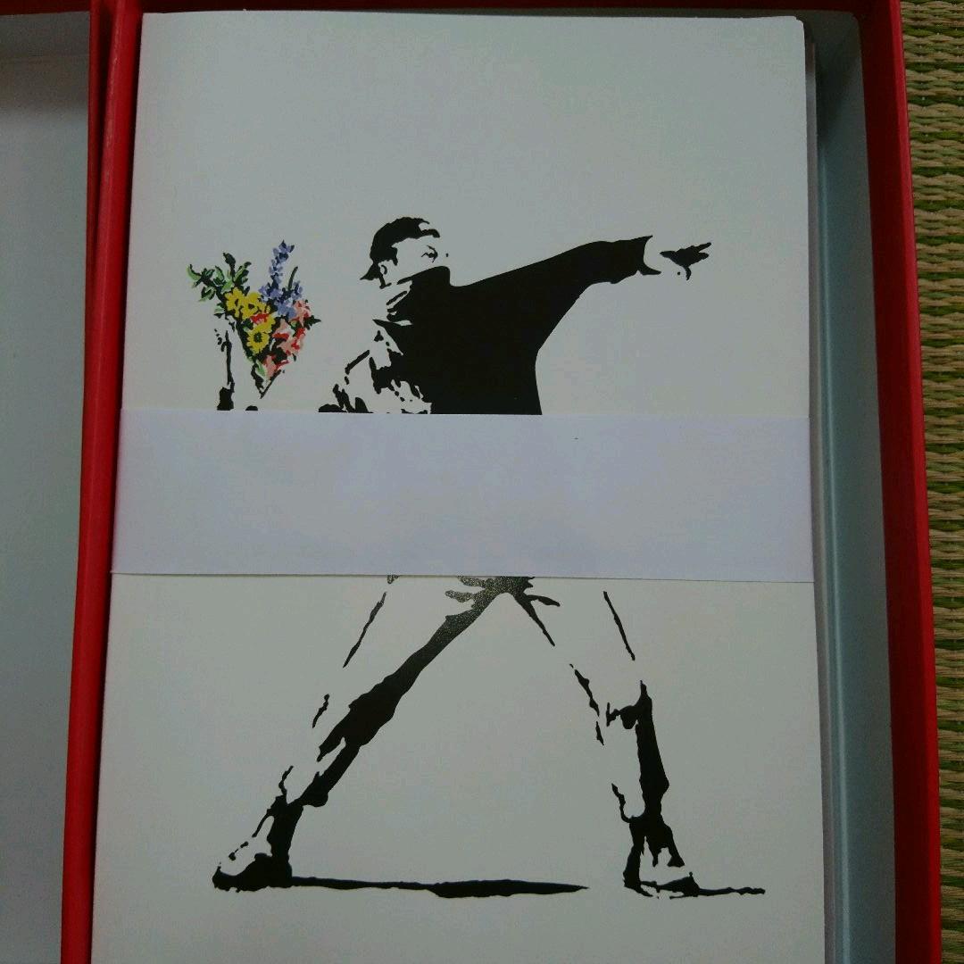 banksy バンクシー レター カード セット