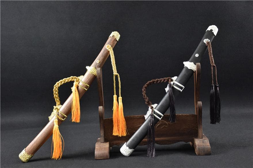 曲げ金のシンプル唐刀 日本刀 模造刀 居合刀