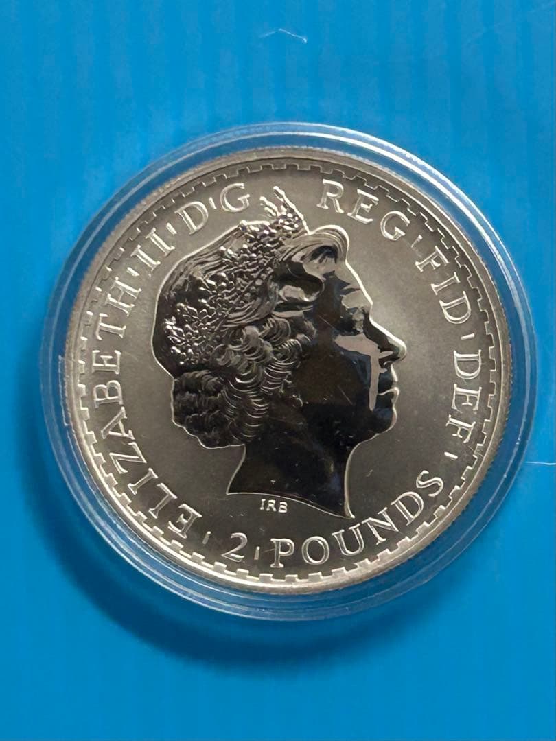 【希少】 1998年ブリタニア 2ポンド銀貨 The  Mint