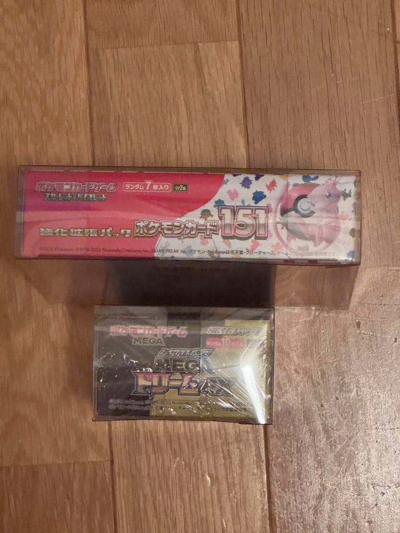 ポケモンカード151 MEGAドリームEX【未開封】シュリンク付き