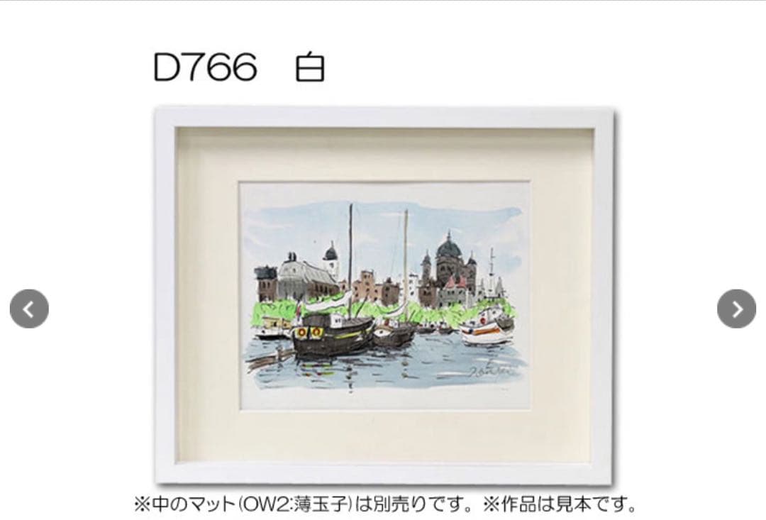 2個セット ラーソンジュール白 大衣 デッサン額 立体額