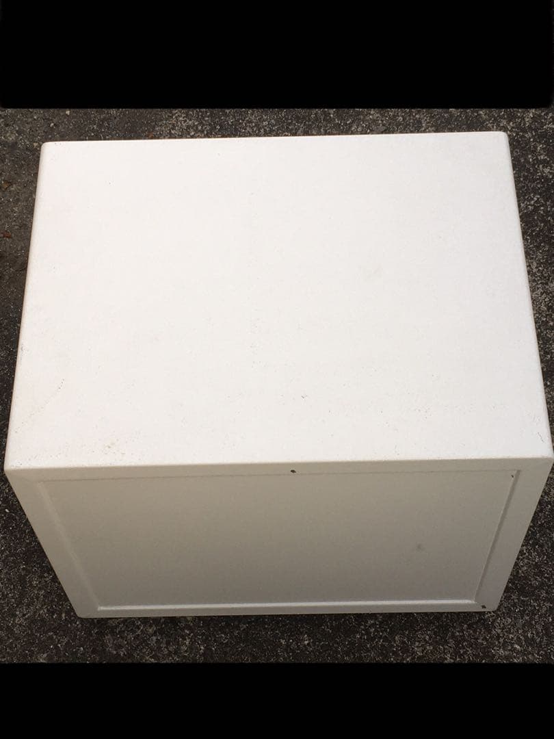 EIKO BES-9-W 小型 耐火金庫 エーコー ダイヤル式 鍵2本付 現状品