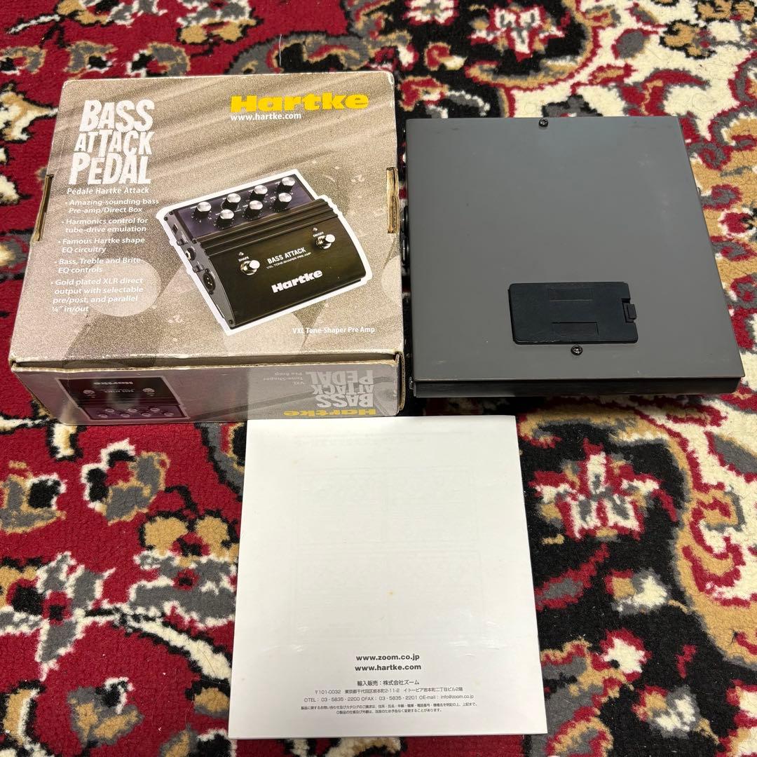 Hartke Bass Attack Pedal プリアンプ DIボックス