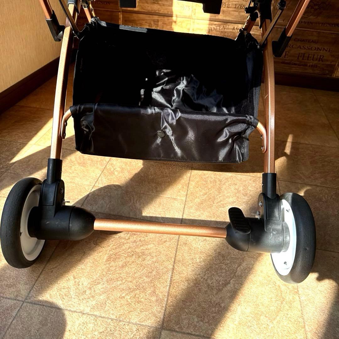 PETTENA 分離型 ペットカート 広い空間 自立可能 ワンタッチ折畳 軽量