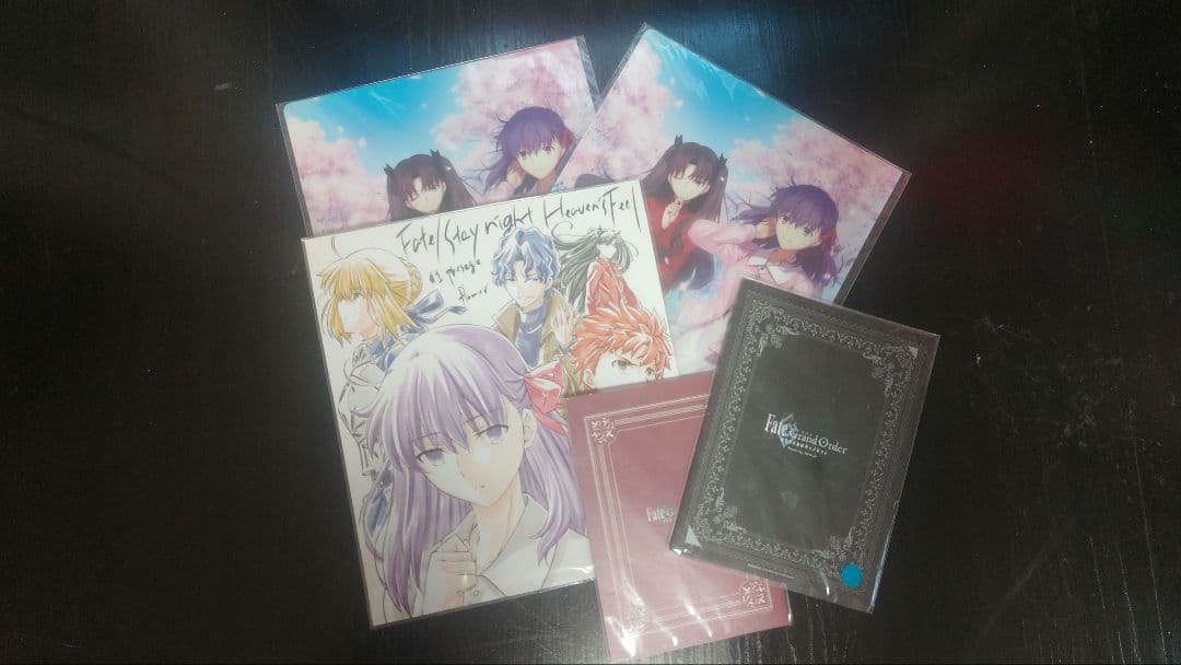 FATE Grand Order 映画鑑賞ノベルティ