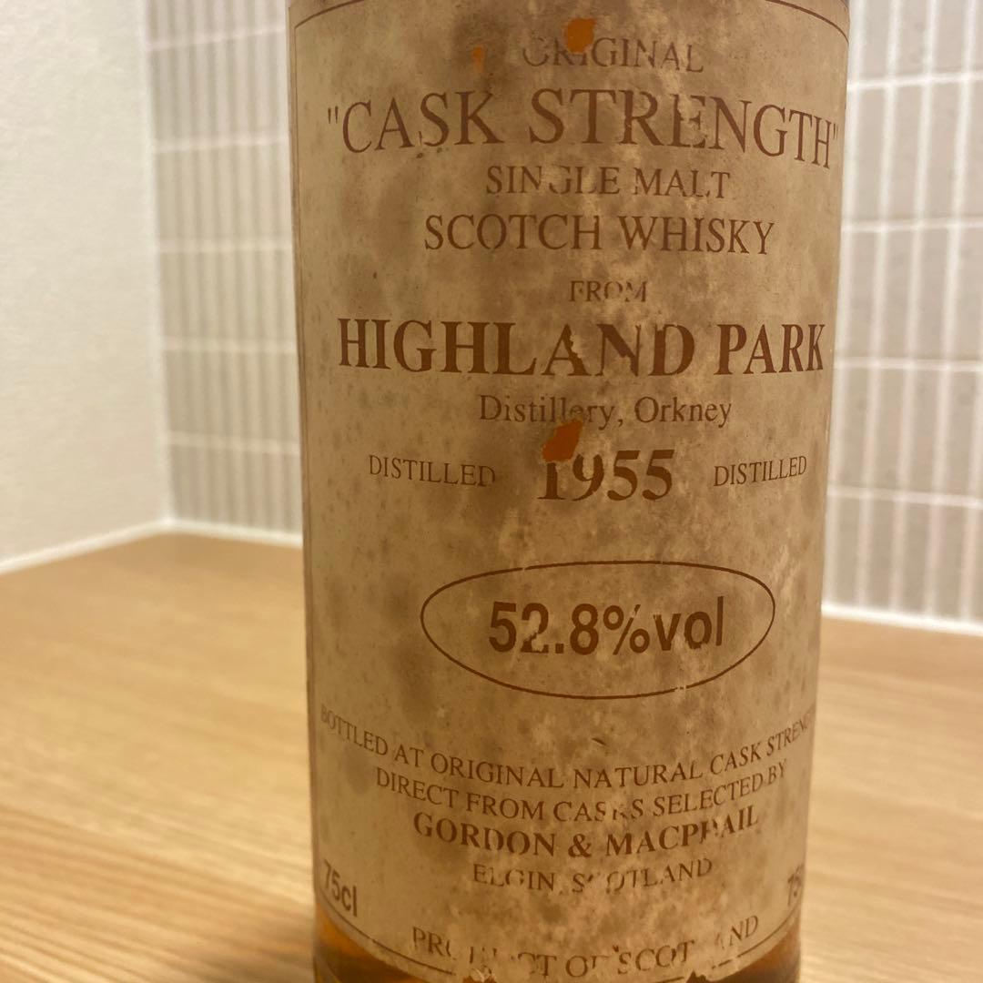 ハイランドパーク　1955 シングルモルト　ビンテージ　ウイスキー　古酒