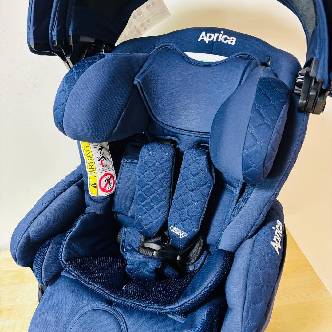 Aprica アップリカ フラディア グロウ プレミアム ISOFIX ネイビー