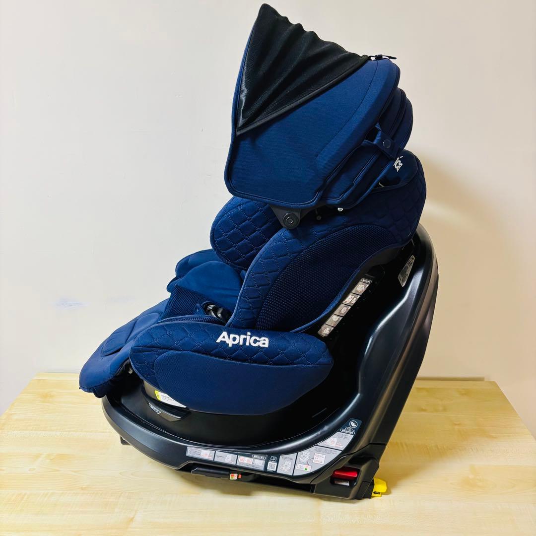 Aprica アップリカ フラディア グロウ プレミアム ISOFIX ネイビー