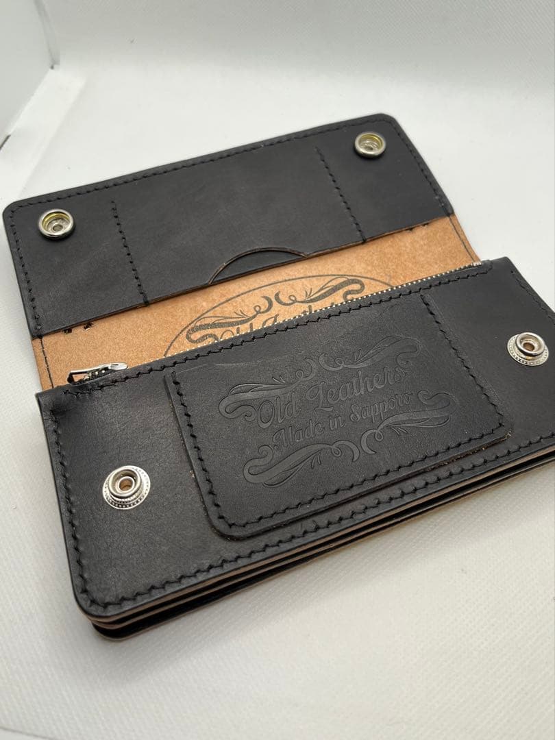 トラッカーウォレット TW-05 ニッケル スタッズカスタム