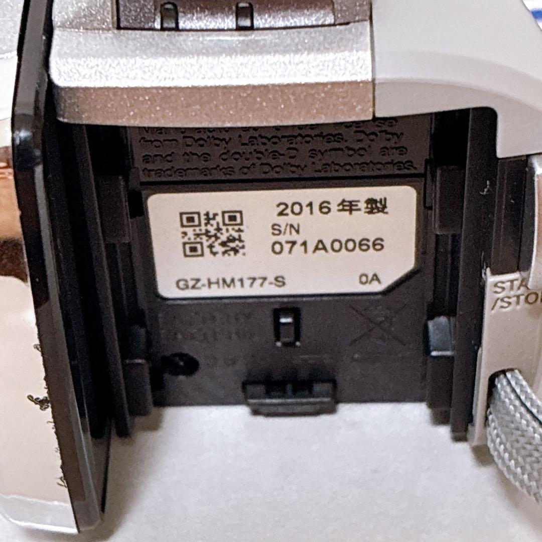 フルハイビジョン画質対応！ JVC Everio ビデオカメラ GZ-HM177