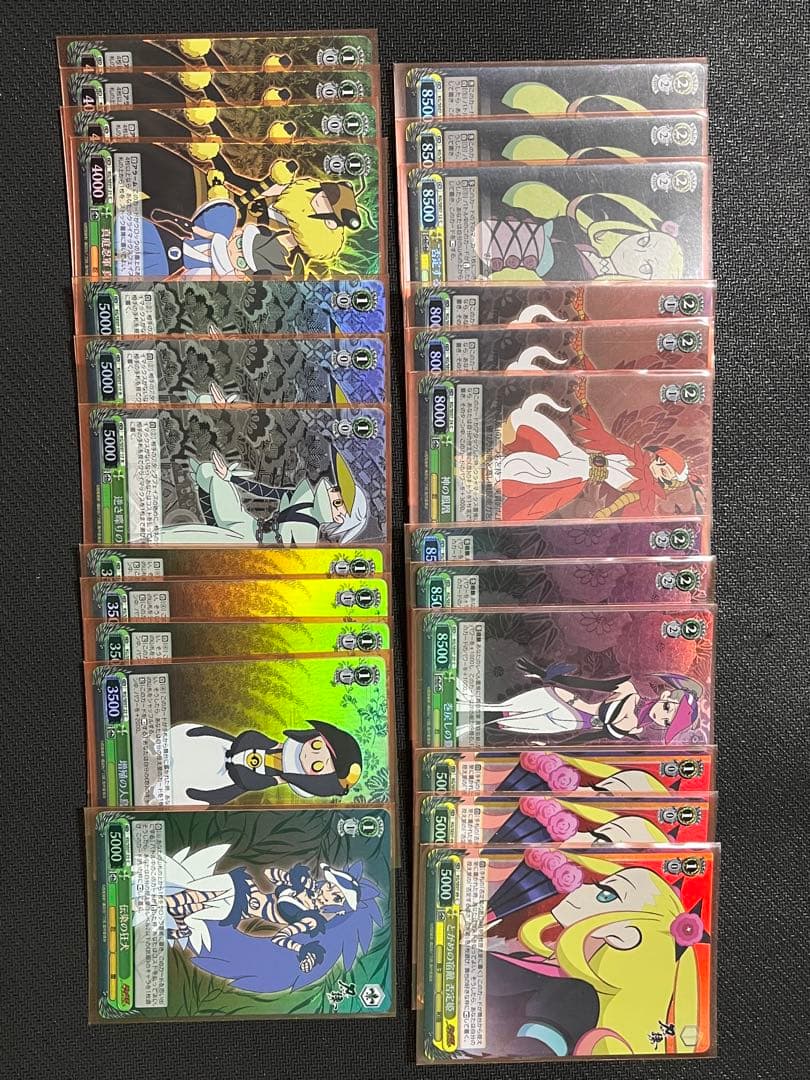 ヴァイスシュヴァルツ　刀語　デッキ　2種