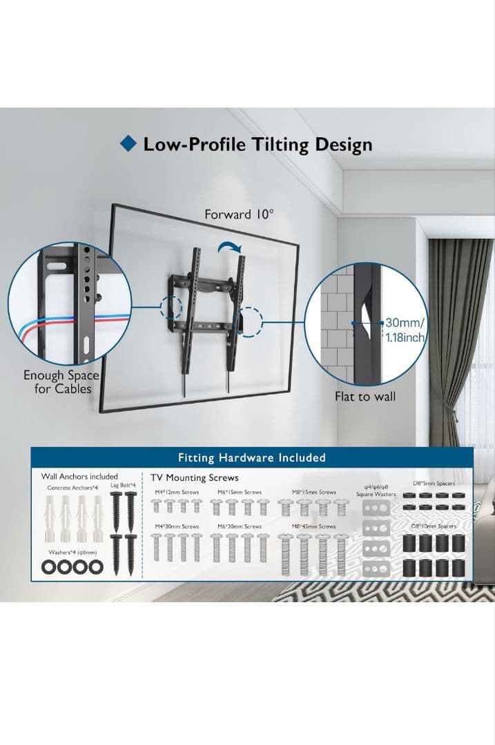 BONTEC (ボンテック) テレビウォールマウントブラケット ほとんどの26~