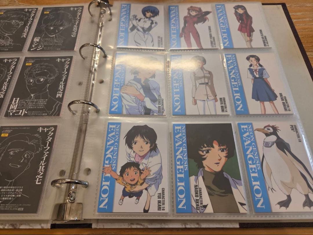エヴァンゲリオンカードダスマスターズ１集初版コンプリート品１７２枚