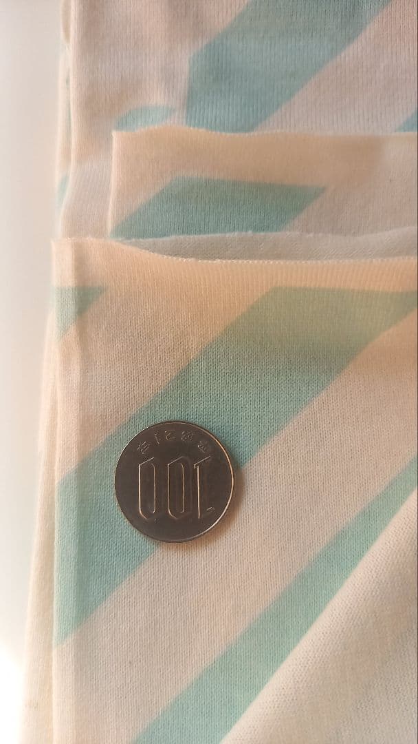 斜めストライプの服