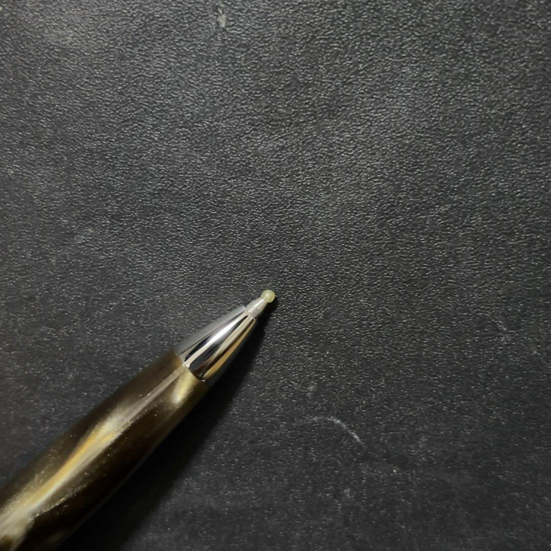 新品未使用 ROMEO No.3 五大陸 別注 太軸ボールペン グレーブラウン