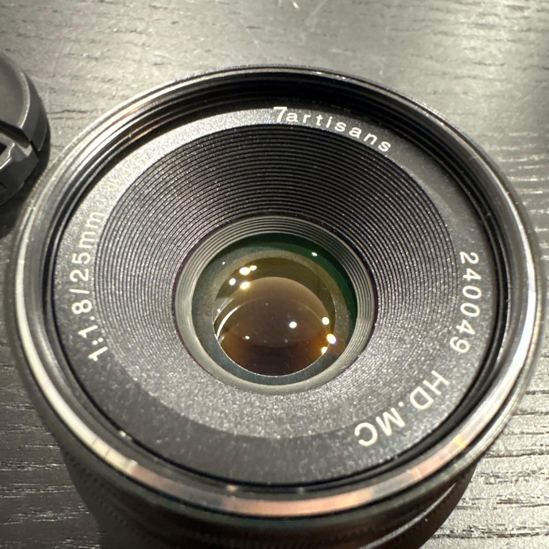 7artisans 25mm F1.8 25FXB ブラック [フジフイルム用]