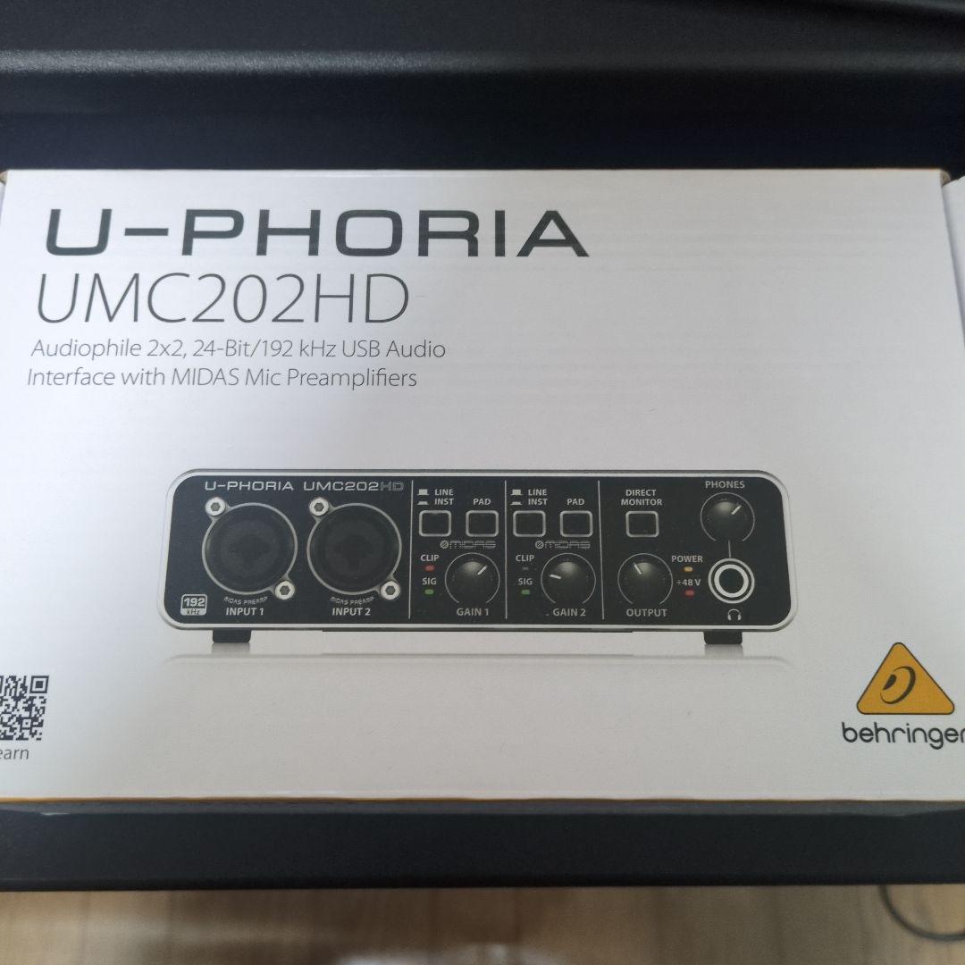 Behringer UMC202HD 新品未使用 オーディオインターフェース