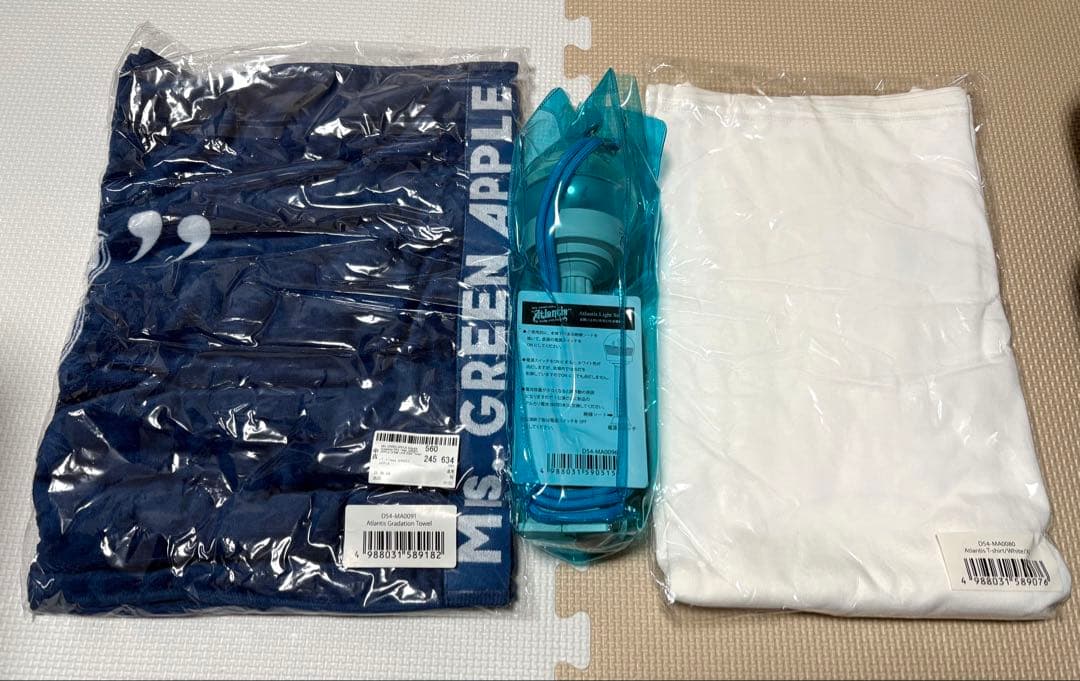 Mrs. GREEN APPLE “Atlantis” GOODS