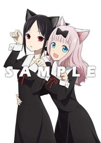 布ポスター かぐや様は告らせたい 天才たちの恋愛頭脳戦　かぐや＆千花