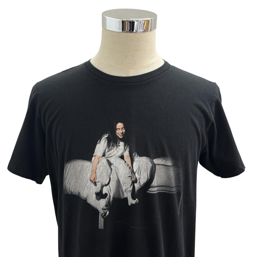 Billie Eilish ビリーアイリッシュ 黒 Tシャツ・カットソー L