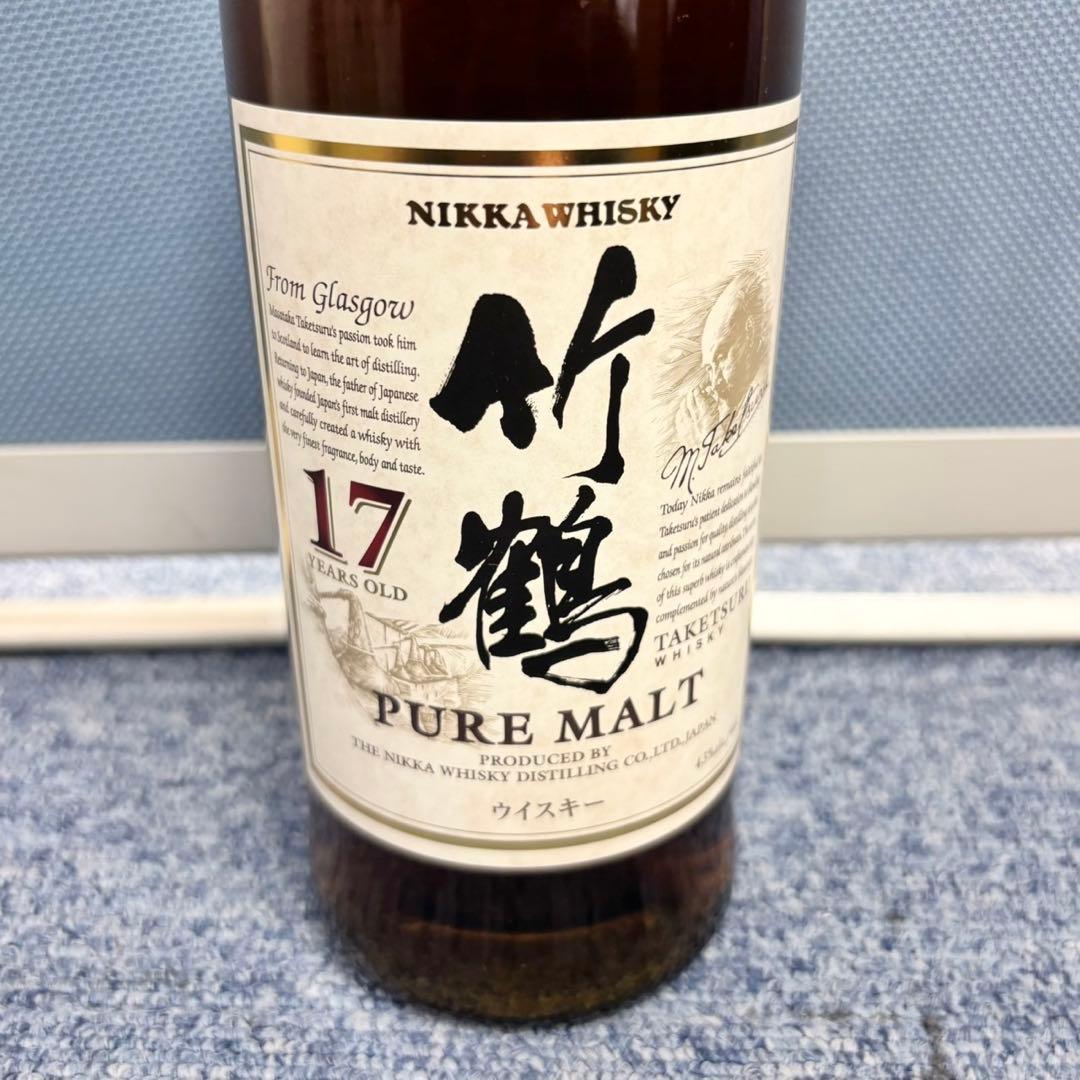 NIKKA WHISKY 竹鶴 17年 ピュアモルトウイスキー　1464