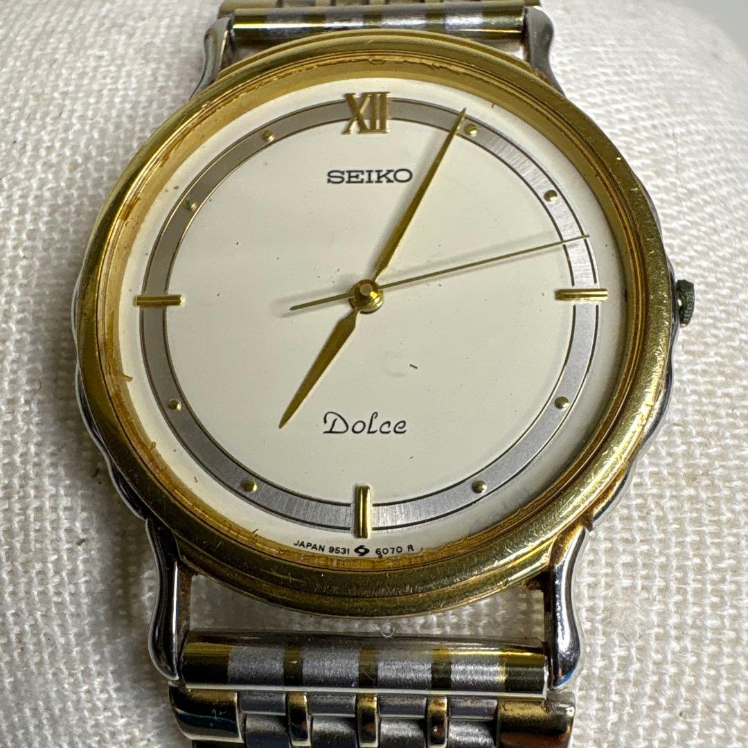 び*と様 SEIKO ドルチェ　9531-6040 稼働品