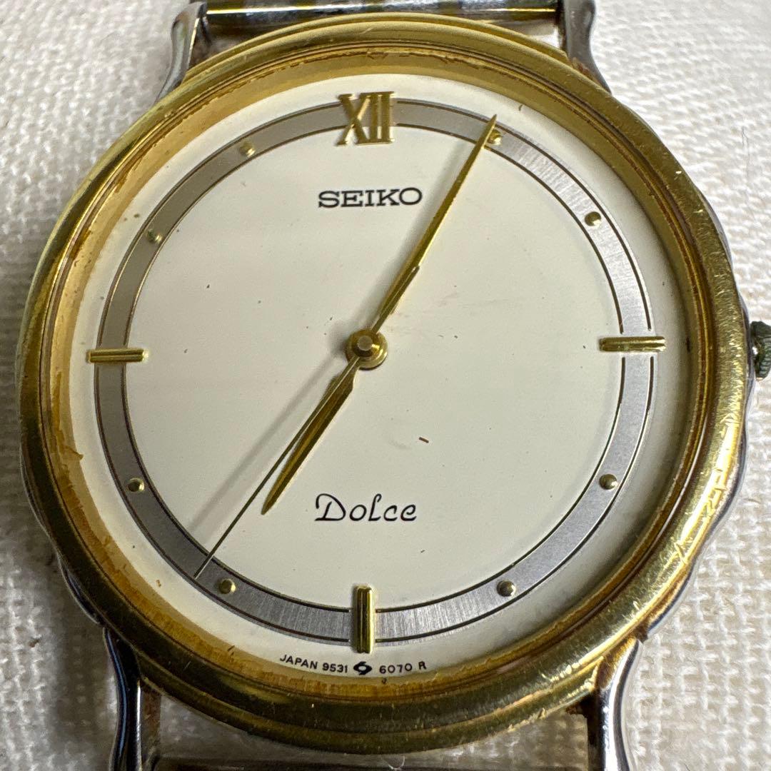 び*と様 SEIKO ドルチェ　9531-6040 稼働品