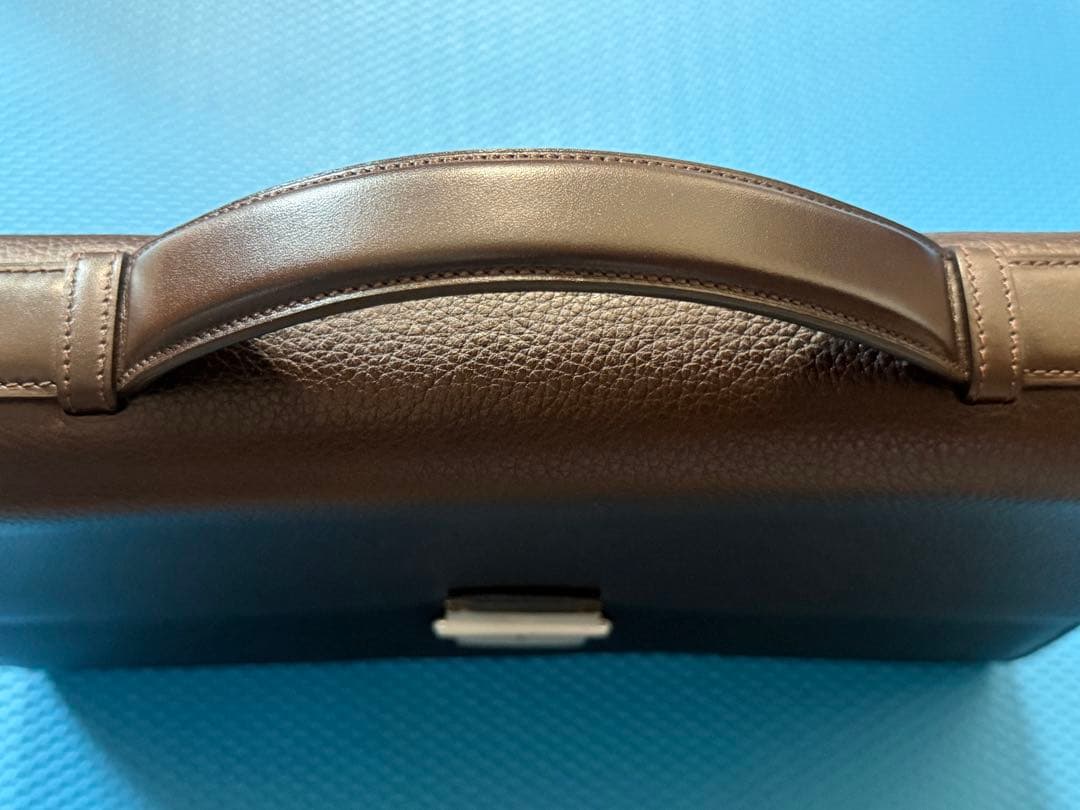 Cartier カルティエ ビジネスバッグ ブラウン 保存袋付き