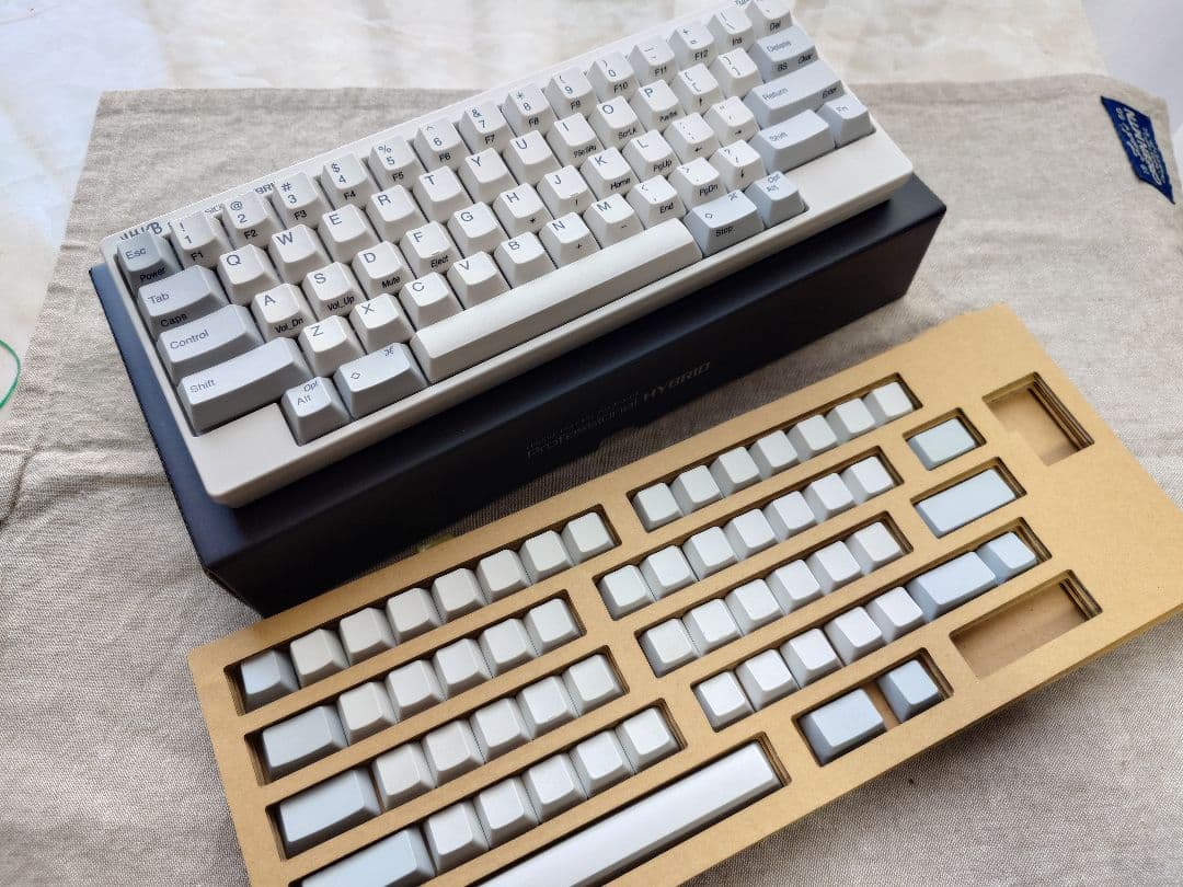 HHKB Professional HYBRID S 英語/白　 無刻印キー付き