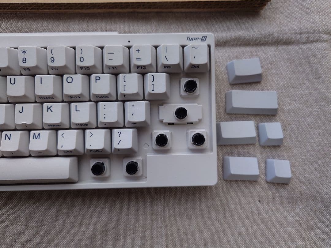 HHKB Professional HYBRID S 英語/白　 無刻印キー付き