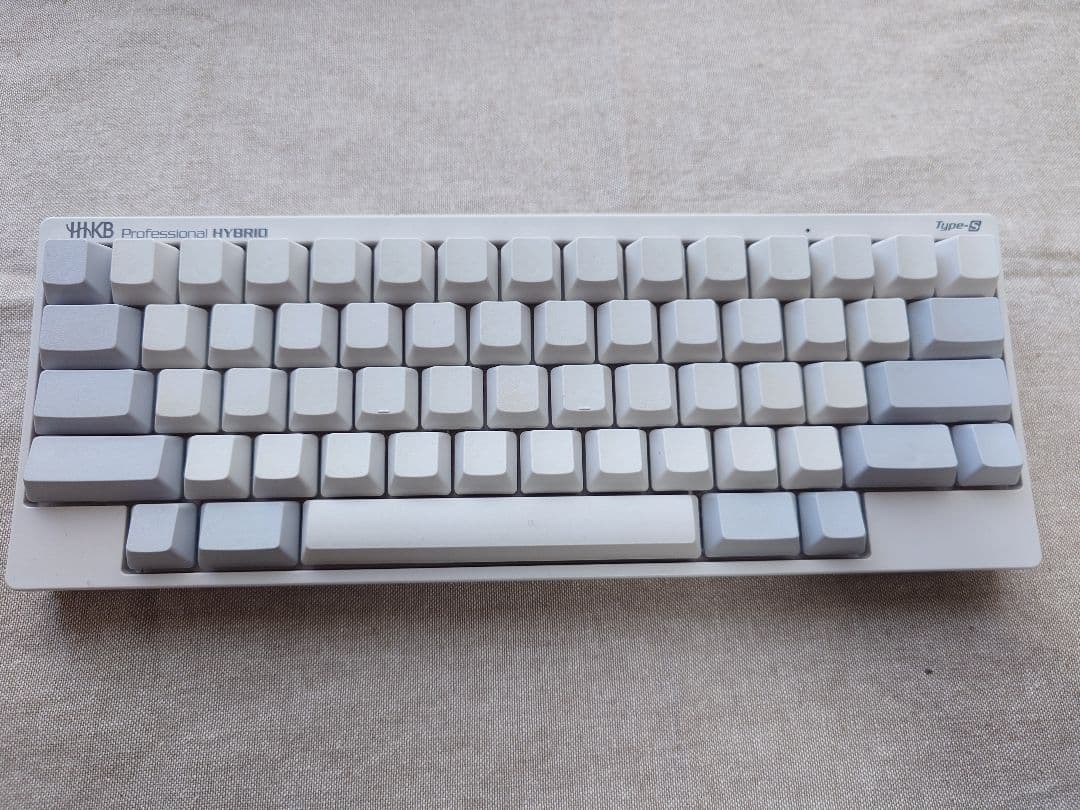 HHKB Professional HYBRID S 英語/白　 無刻印キー付き