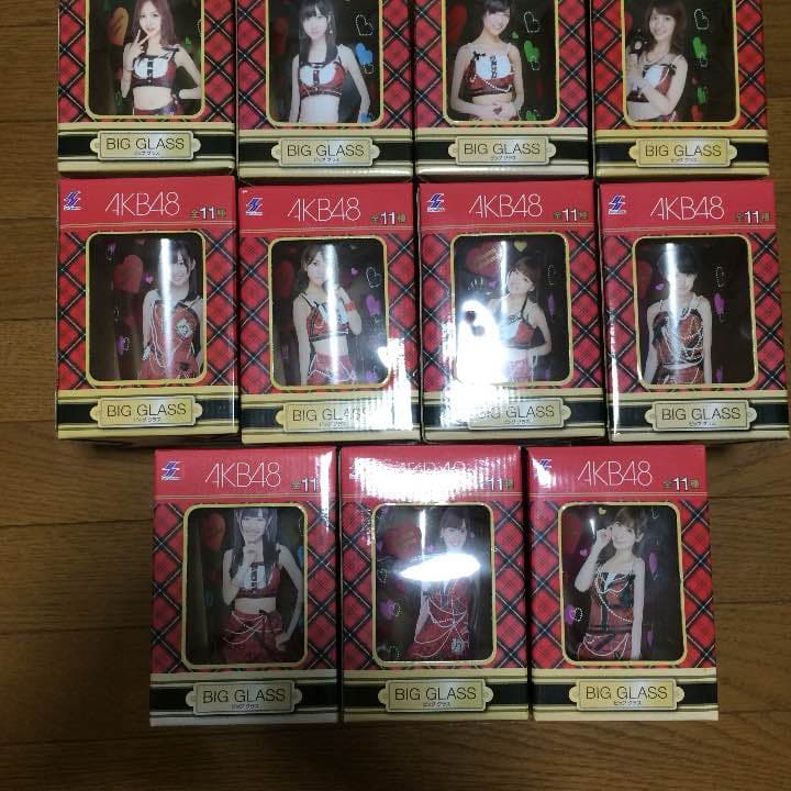 AKB48 ビッググラス11種 全セット 未開封 希少